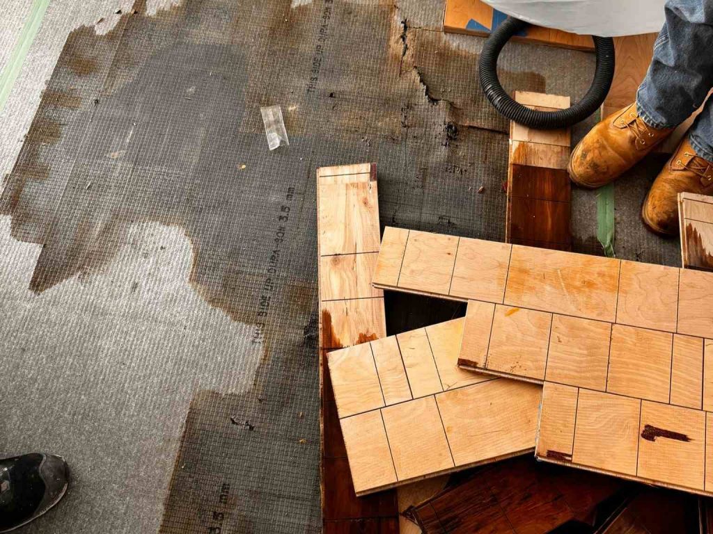 water damage north vancouver