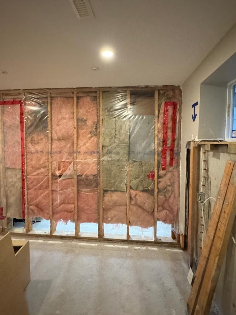 renovation insulation installation North Vancouver